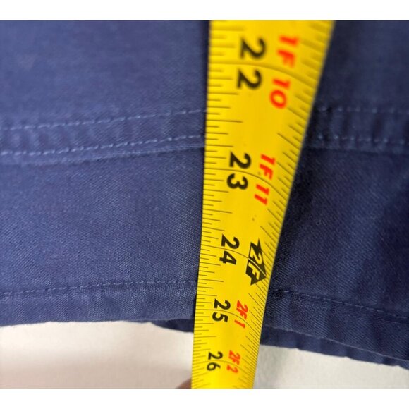 ZARA Mens Blue Denim Vest Relaxed Fit Waistcoat Cotton Zip Pockets Size M - Picture 9 of 13